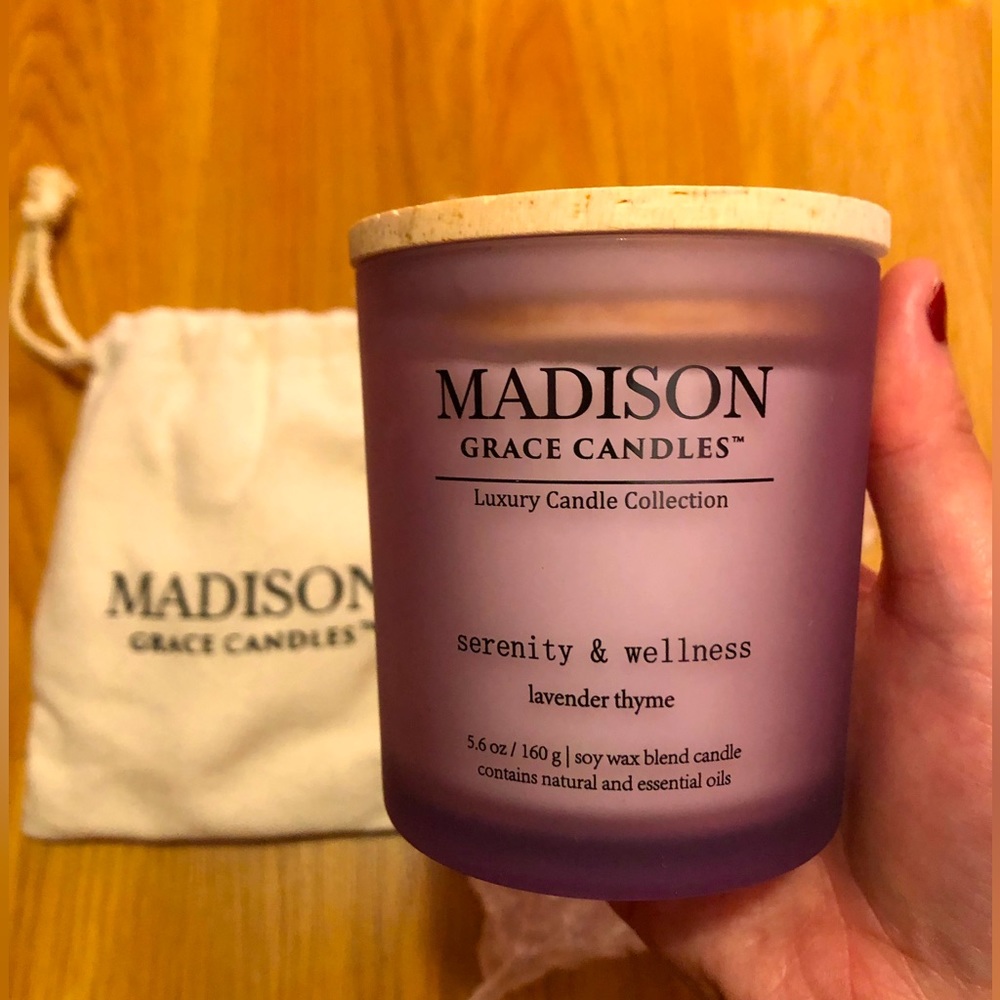 Madison Grace Candles Lavender Thymes